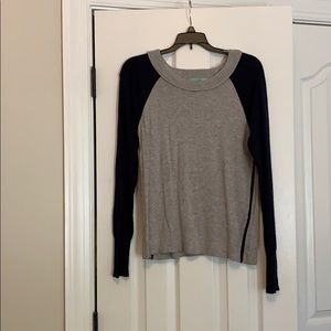 baseball style sweater